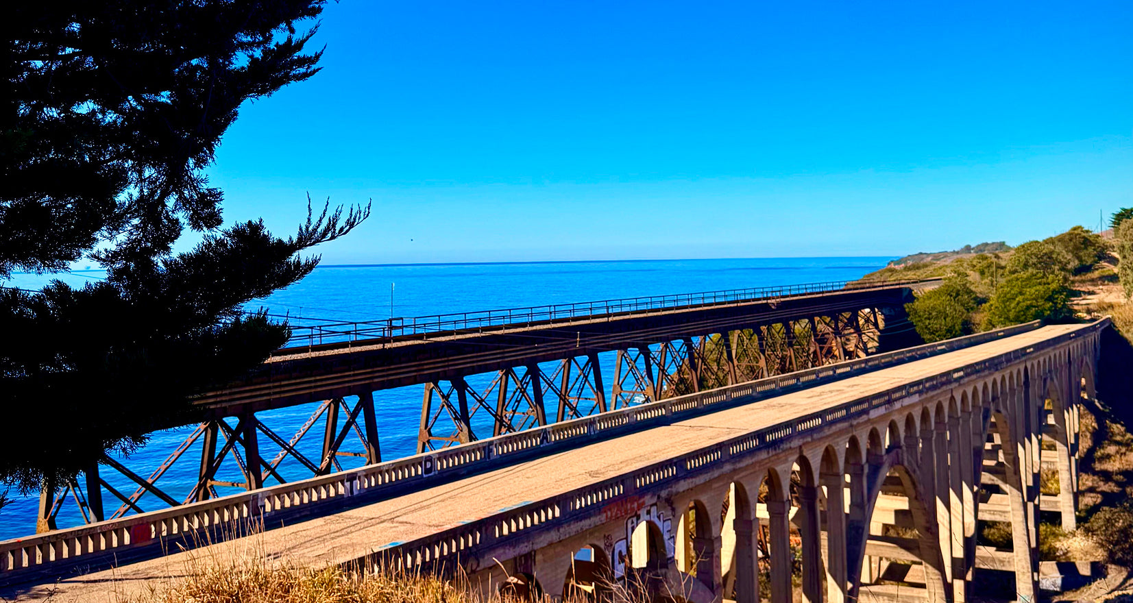 Beach photo from John's road trip up the coast to visit Tieman's grocery partners
