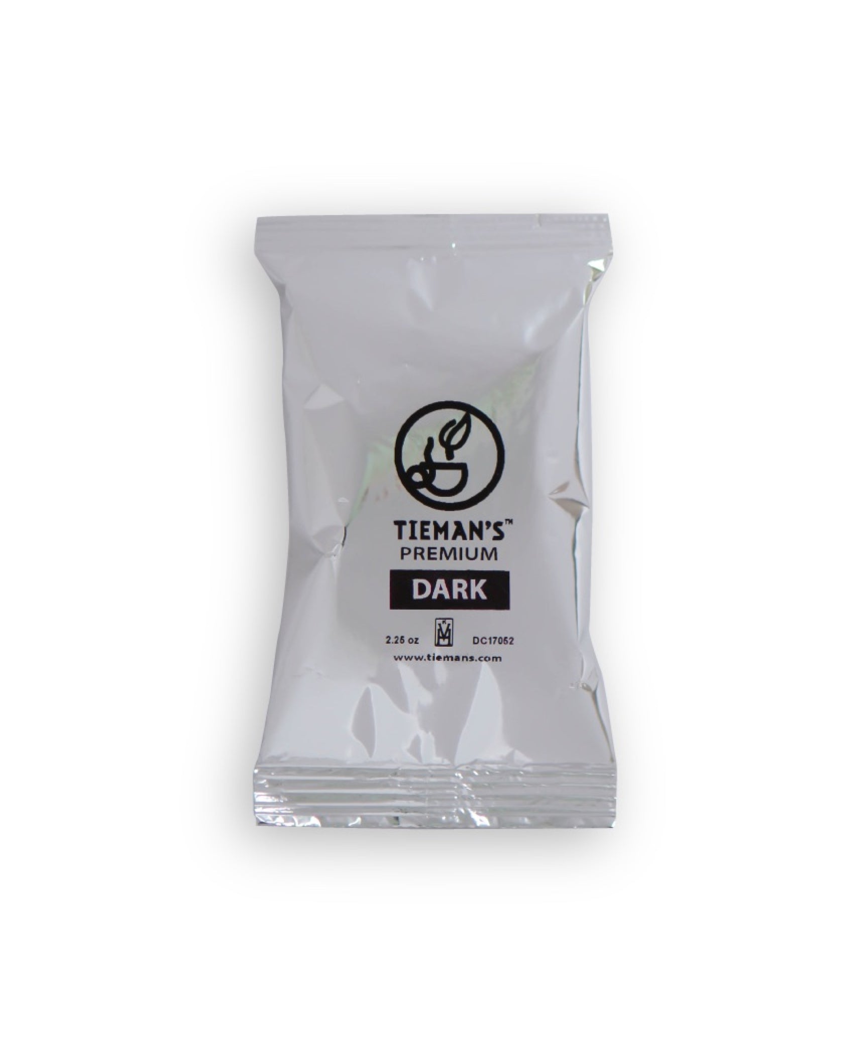 Tieman's Dark Fusion Ground, bold low acid performance coffee with matcha, rooibos, and goji