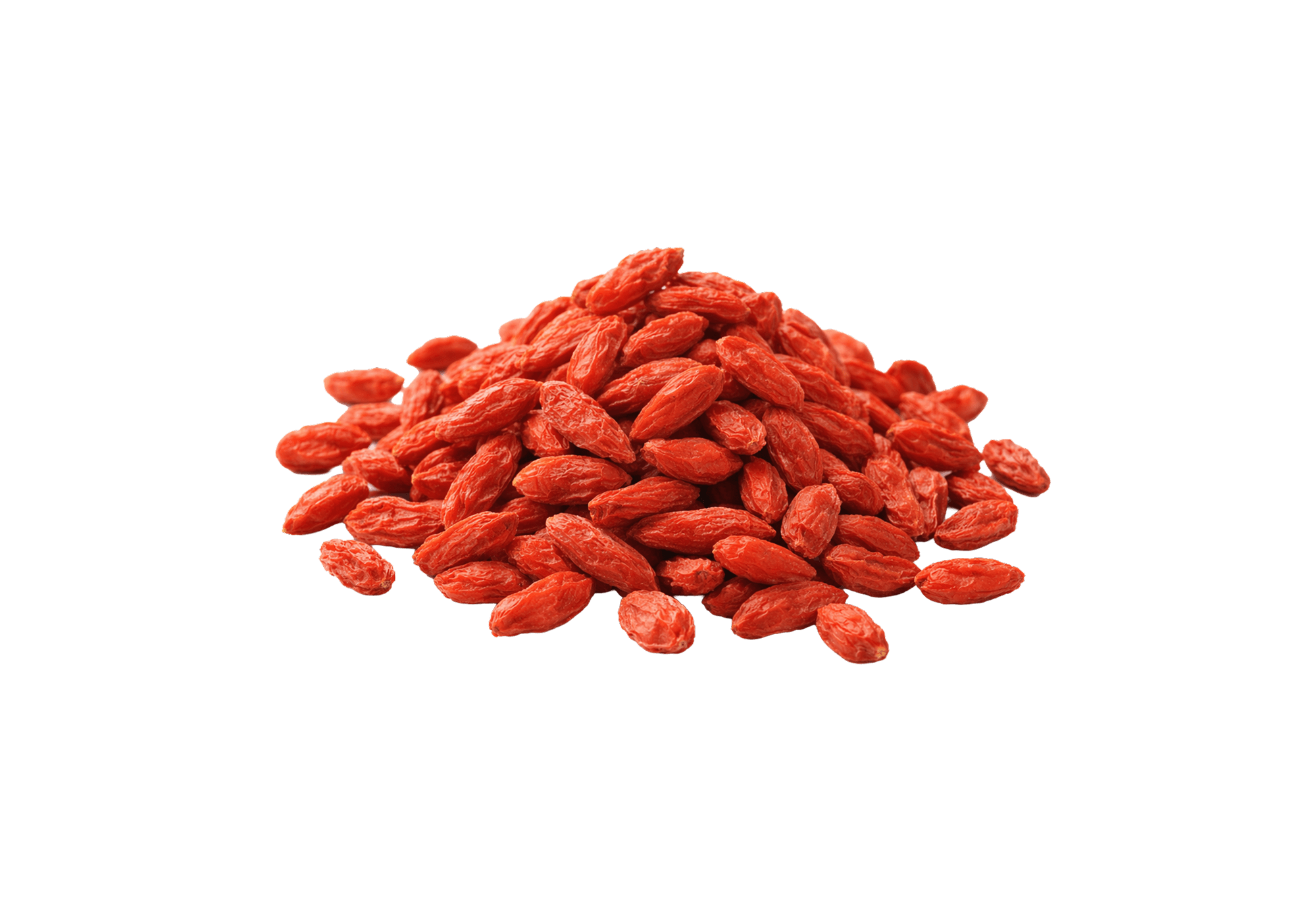 Dried goji berries, a functional superfood brewed into every cup of Tieman's low acid performance coffee